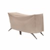 Modern Leisure Basics Patio Bistro Table & Chair Set Cover, 65 in. L x 32 in. W x 3 in. H, Beige 3114